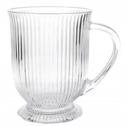 Szklanka z uchem do kawy latte kubek szklany Altom Design Selena 500 ml