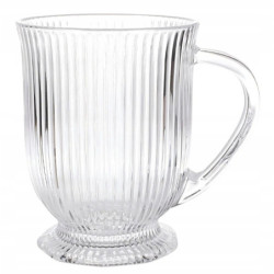 Szklanka z uchem do kawy latte kubek szklany Altom Design Selena 500 ml