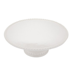 Patera na ciasto i tort na nóżce porcelanowa Altom Design 27,5 x 9,7cm