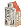 Domek ceramiczny dekoracyjny skandynawski hytte LED 8,5x7,5x16cm
