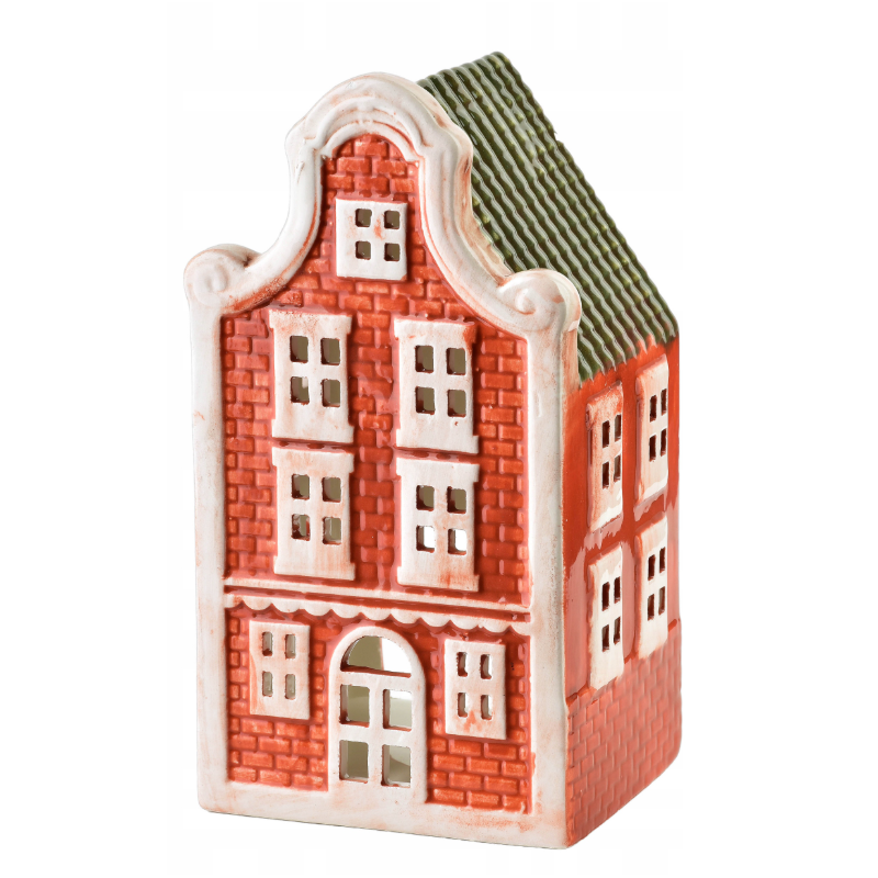 HYTTE Domek ceramiczny 8,5x7,5x16,3cm