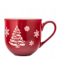 Kubek kawy herbaty świąteczny porcelanowy Altom Design Zimowa Choinka 470ml