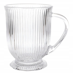 Szklanka z uchem do kawy latte kubek szklany Altom Design Selena 500 ml
