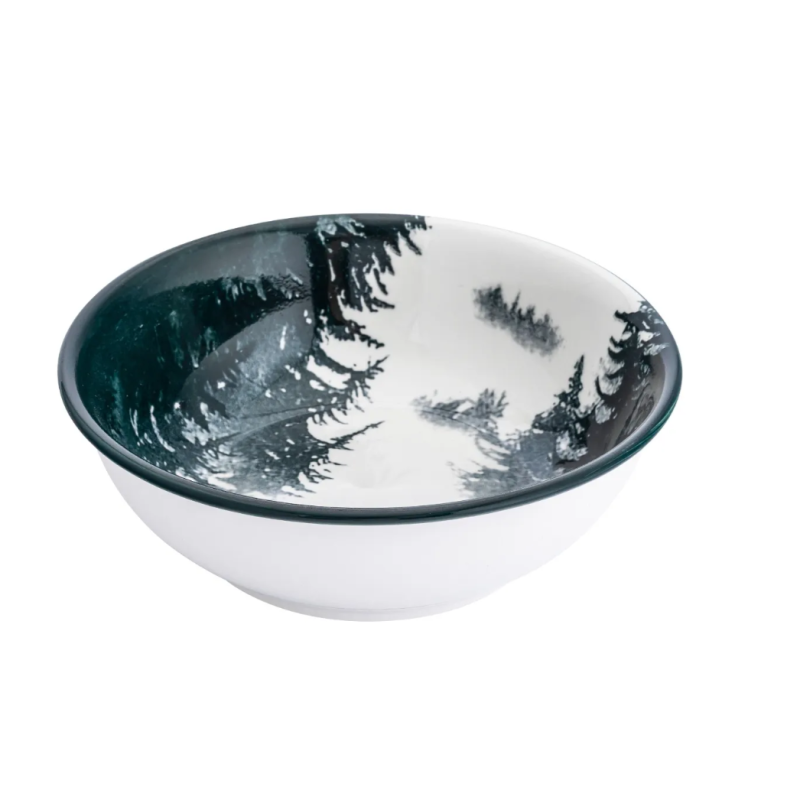 Miska salaterka porcelanowa świąteczna Altom Design Secret Forest 17 cm