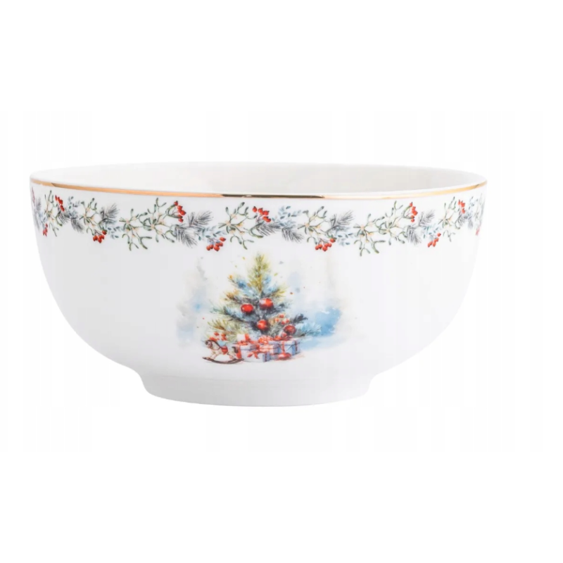 Salaterka na przekąski 14 cm miseczka świąteczna 600 ml Altom Magia Świąt
