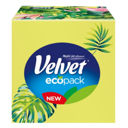 Chusteczki higieniczne bezzapachowe Velvet Cube Style 3 warstwy 56 szt.