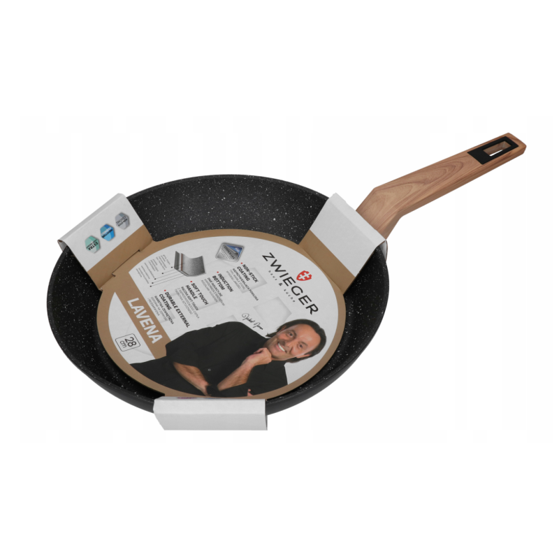 Patelnia Zwieger LAVENA 28 cm nieprzywierająca indukcja gaz