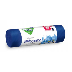 Worki na śmieci Forte zawiązywane 120L - 10 szt extra grube
