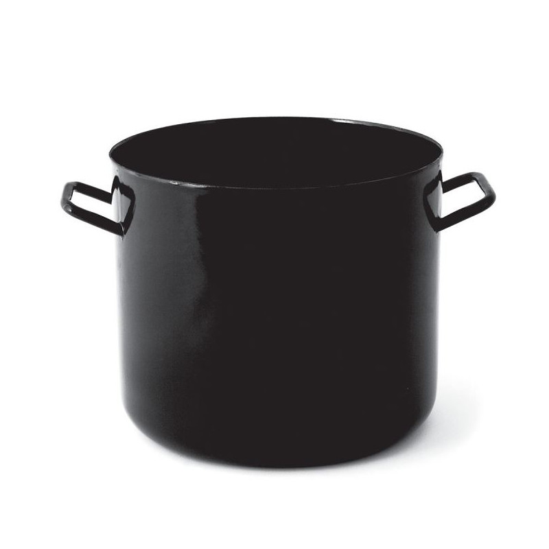 Garnek ciężki wysoki 34 cm 25 l METALAC gastrronomiczny z pokrywką