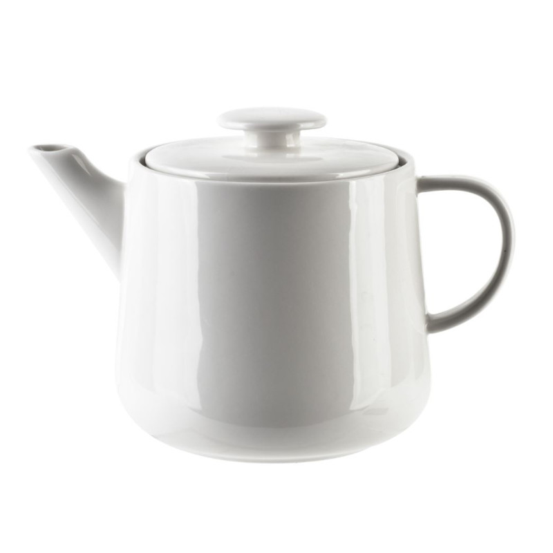 Dzbanek BASIC Porcelana 1,5L – Do Wody, Soków, Herbaty – 13x23,5x15 cm