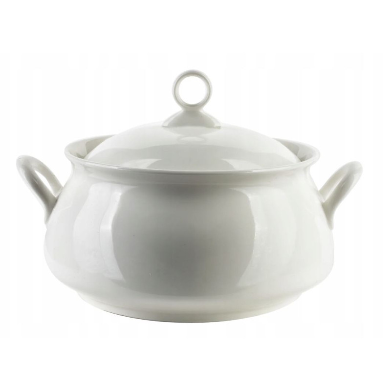 Waza do Zupy 2,5L BASIC – Ceramika, Minimalistyczna, 23x23x16 cm