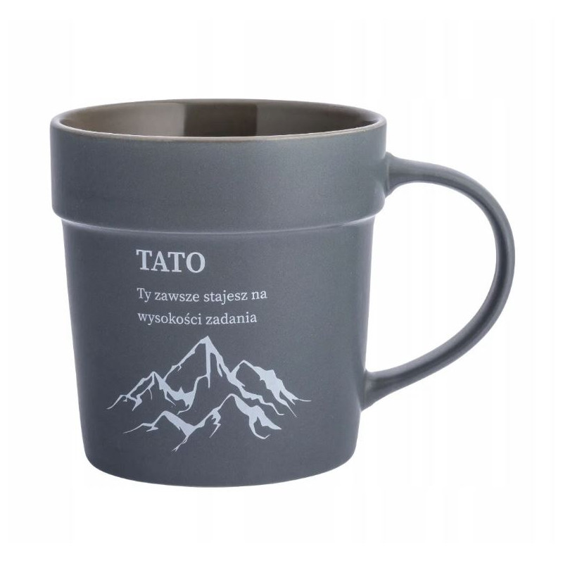 Kubek do kawy porcelanowy Prezent dla Taty Altom Design Dzień Ojca 460 ml