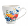 Duża filiżanka do kawy porcelanowa kubek Altom Design Bukiet Maków 410 ml
