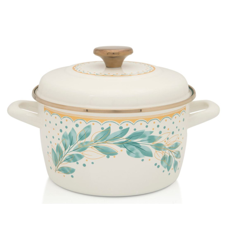 Garnek emaliowany Green Line 20 cm 3,5 l METALAC
