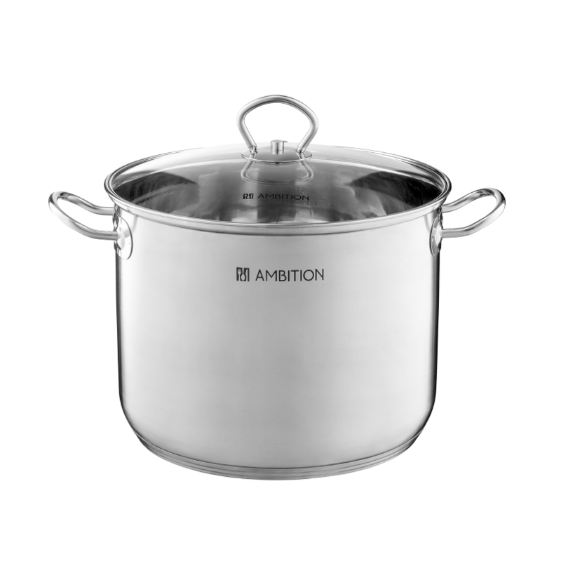 GARNEK Acero 6,8L 22cm Ambition wysoki gastronomiczny z pokrywą