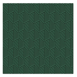 Serwetki tłoczone Inspiration ZIELONE 33x33 20 szt