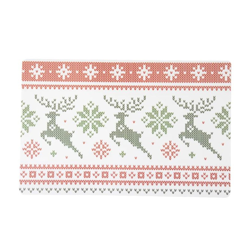 Mata podkładka na stół świąteczna Altom Design Scandi Winter 28 x 43 cm