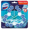 Domestos Trio Power 5 Kostka Toaletowa 3x55g Ocean