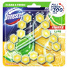 DOMESTOS Power5 Lime - Zawieszka do WC - 3x55g kostka