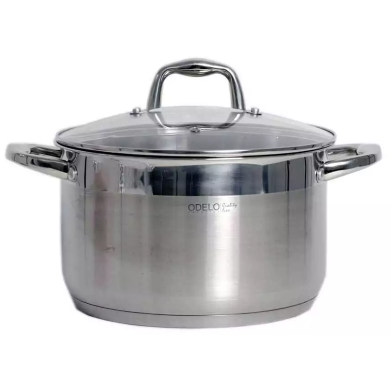 GARNEK GRUBE DNO POKRYWA 6,5L 24 CM STALOWY INDUKCJA GAZ