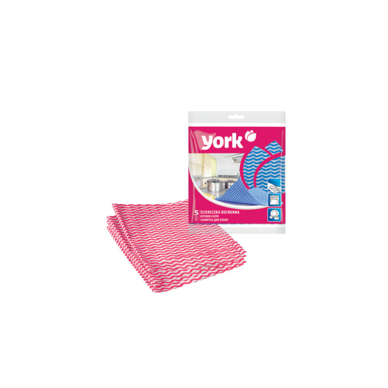 York Ściereczka kuchenna 5 szt. mix koloru