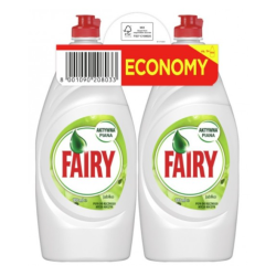 FAIRY Płyn do mycia naczyń Jabłkowy Zestaw 2x900ml