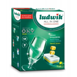 Ludwik Tabletki KOSTKI KAPSUŁKI do zmywarki 120szt