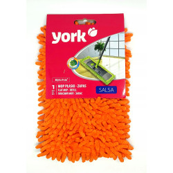 Zapas z mikrofibry do mopa płaskiego SALSA marki York wkład mix koloru