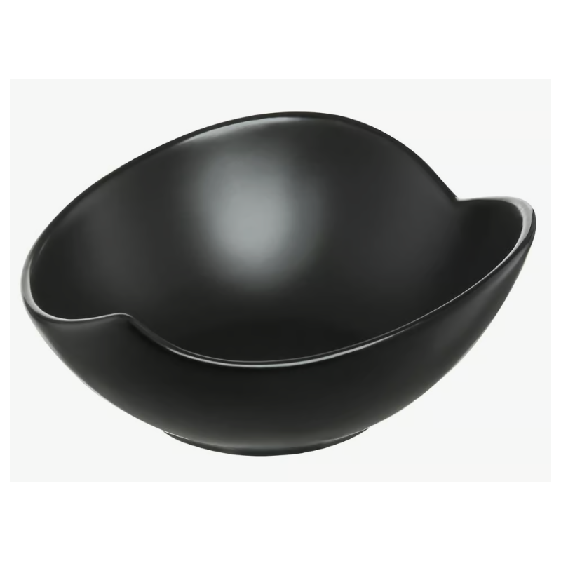 Salaterka Salsa Liść 18 cm czarny AMBITION