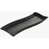 Półmisek Salsa Fala 35 x 12 cm czarny AMBITION
