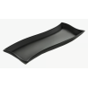 Półmisek Salsa Fala 30 x 10 cm czarny AMBITION