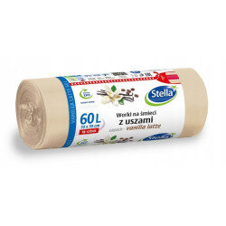 WORKI NA ŚMIECI PACHNĄCE 60L 16SZT VANILLA LATTE