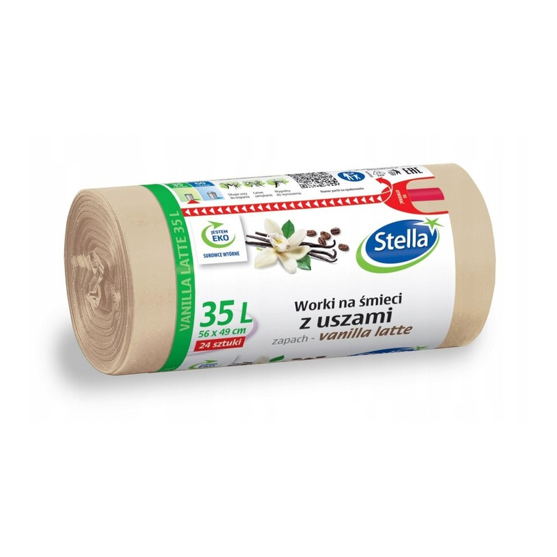 WORKI NA ŚMIECI PACHNĄCE 35L 24SZT VANILLA LATTE