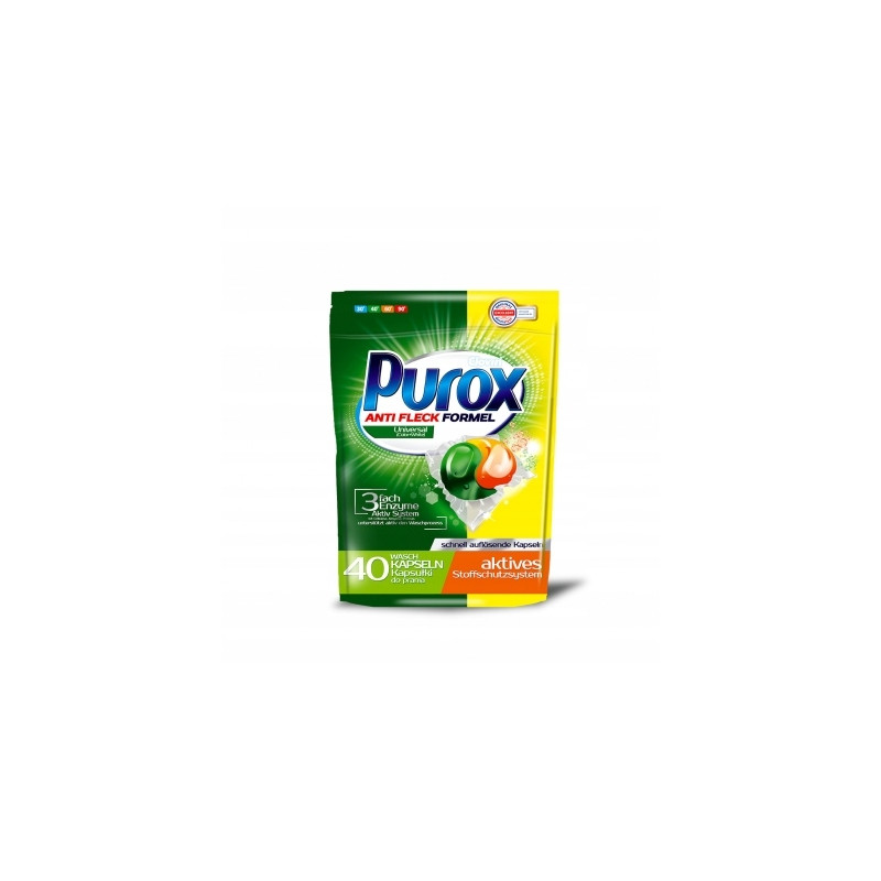 Purox Universal Kapsułki Do Prania 40 Sztuk