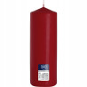 Świeca walec BISPOL 160H 25CM SW80/250 BURGUND