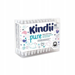 PATYCZKI DLA NIEMOWLĄT KINDII PURE 60SZT