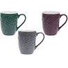 Kubek Leaf 350 ml z porcelany New Bone mix kolorów