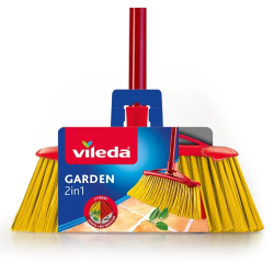 VILEDA Garden szczotka głowica z kijem do użytku zewnętrznego