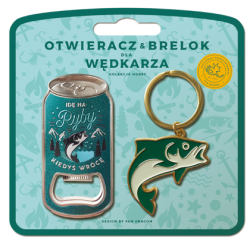 KOMPLET OTWIERACZ   BRELOK DLA WĘDKARZA