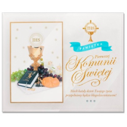 RAMKA NA ZDJĘCIE NA KOMUNIĘ PAMIĄTKA KOMUNII