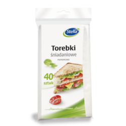 TOREBKI ŚNIADANIOWE PAPIEROWE 40 SZT